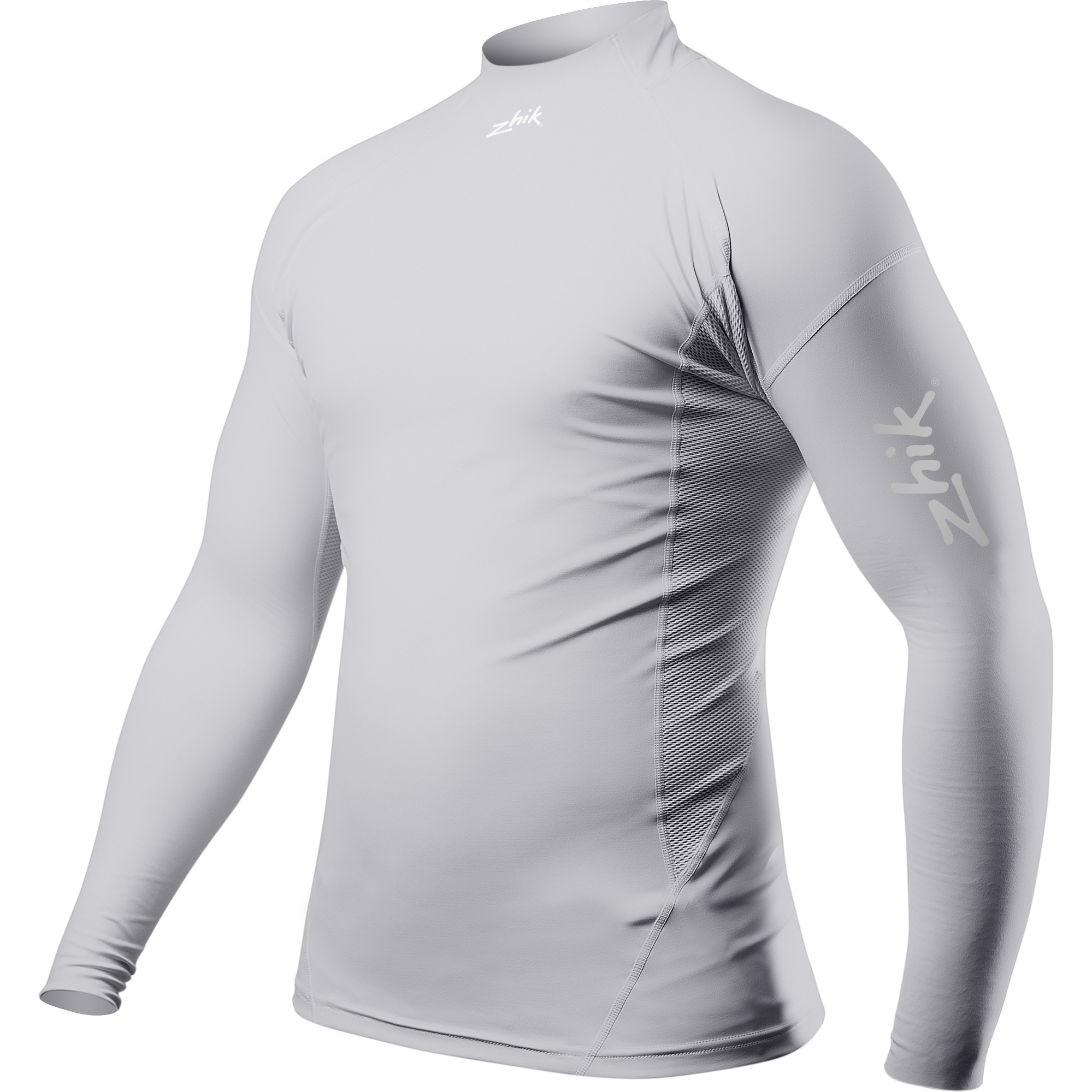 2024 Zhik Mens Eco UPF50 Spandex Long Sleeve Rash Guard DTP0063
